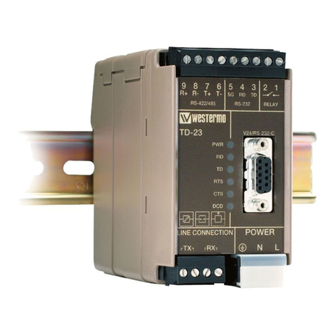 Westermo TD-23 user guide