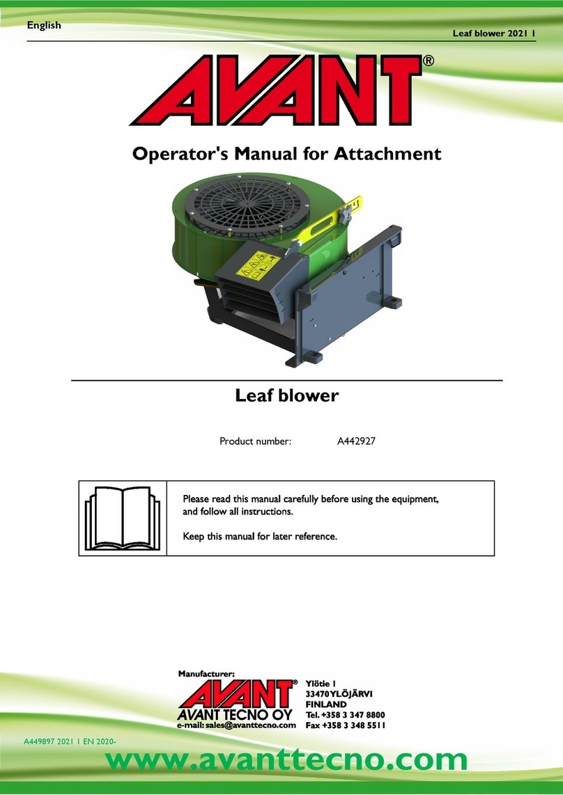 Avantco A442927 Operator's manual