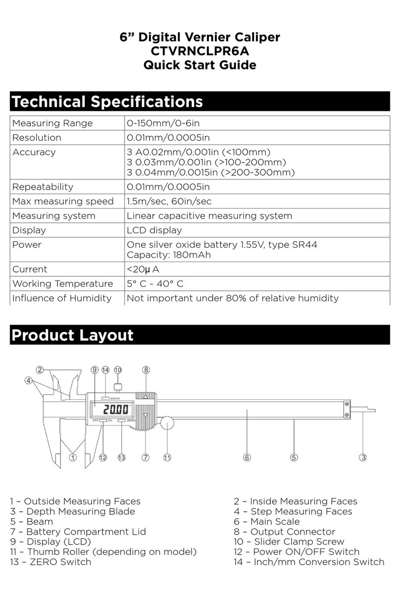 National Metallic CTVRNCLPR6A quick start guide