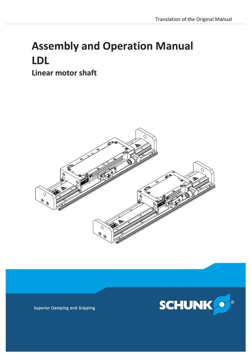 SCHUNK LDL-US-0100 Installation and operating instructions