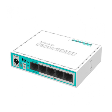MikroTik hEX lite User manual
