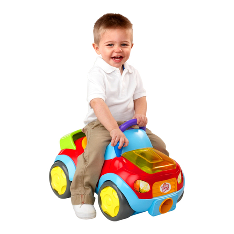 Bright Starts Having a Ball Pop & Roll Roadster User manual
