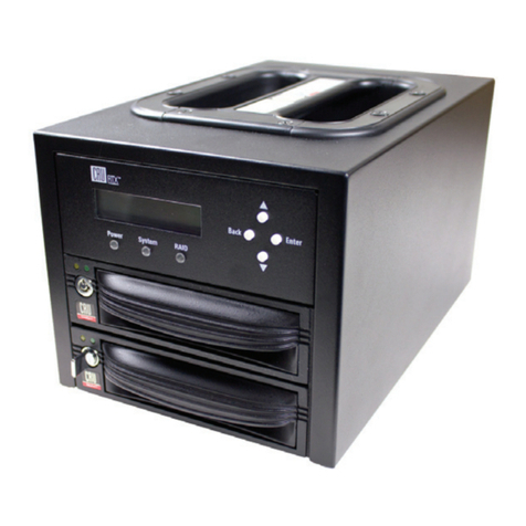 CRU Dataport RTX220-QR User manual
