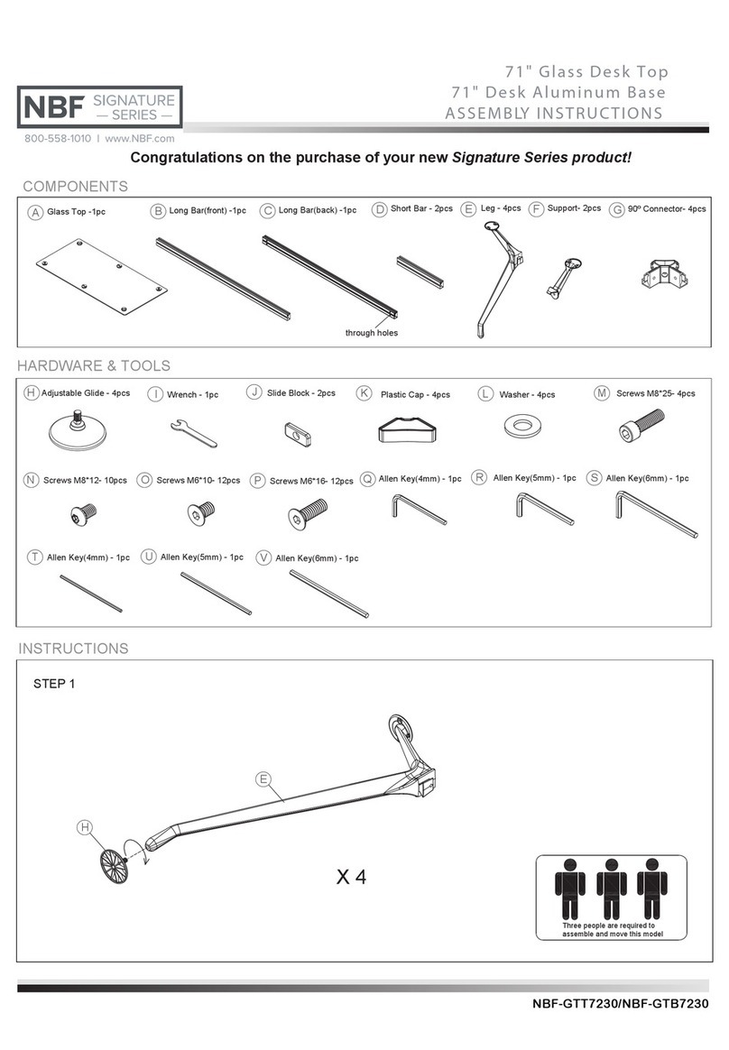 nbf Signature NBF-GTT7230 User manual