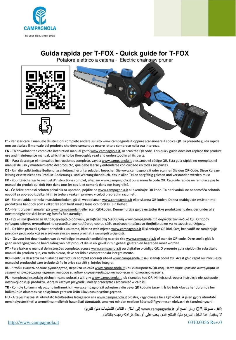 CAMPAGNOLA T-FOX quick guide