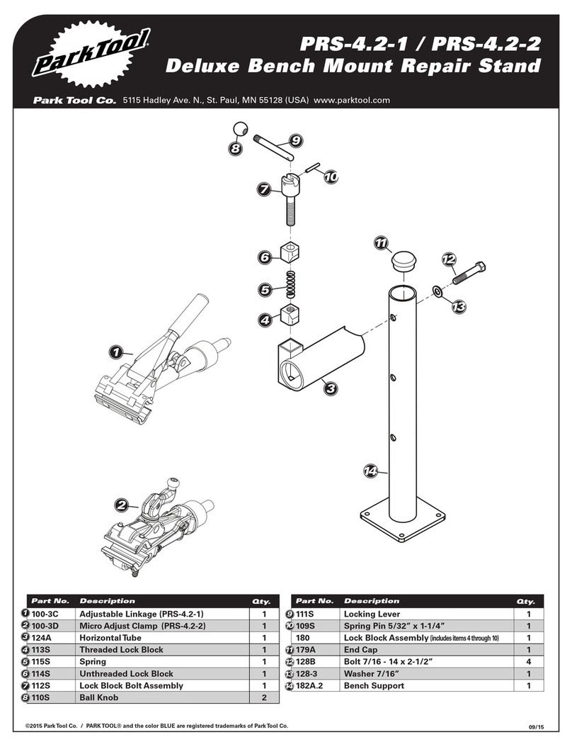 parktool PRS-4.2-1 User manual