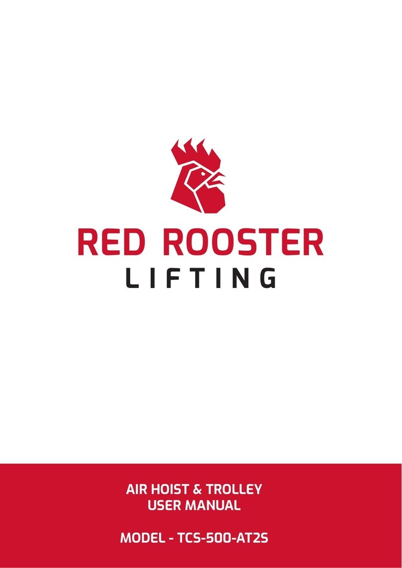RED ROOSTER TCS-500-AT2S User manual