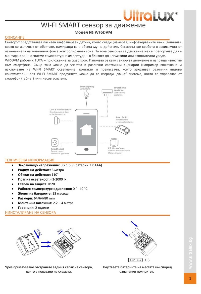 UltraLux WI-FI SMART manual