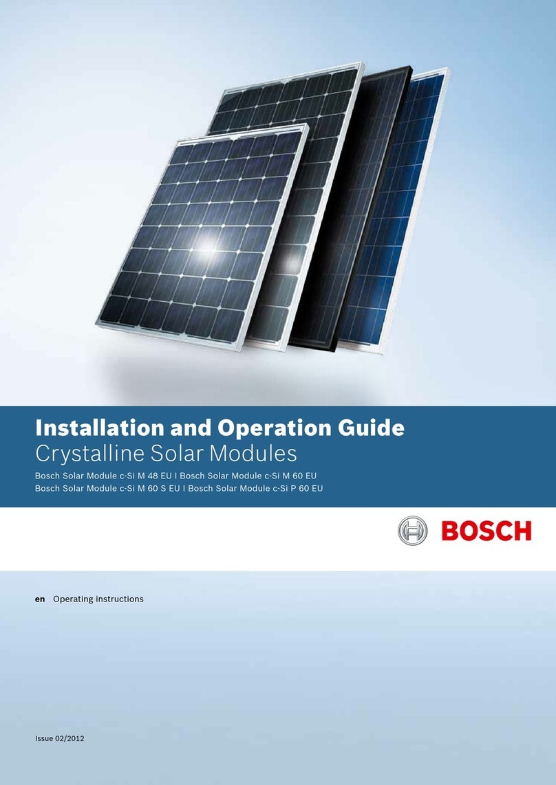 Bosch c-Si M 48 EU Installation and operation guide