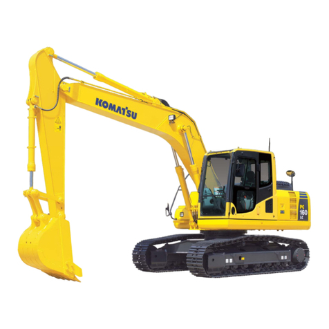 Komatsu PC160LC-8 Manual