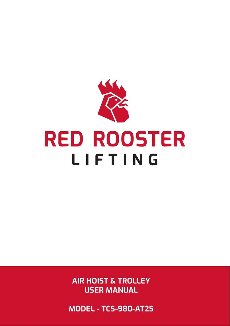 RED ROOSTER TCS-980-AT2S User manual