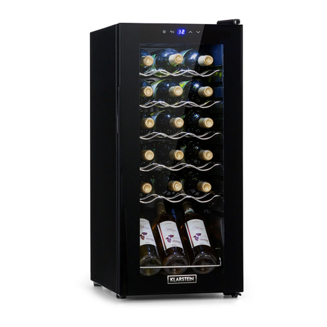Klarstein SHIRAZ 18 SLIM UNO manual