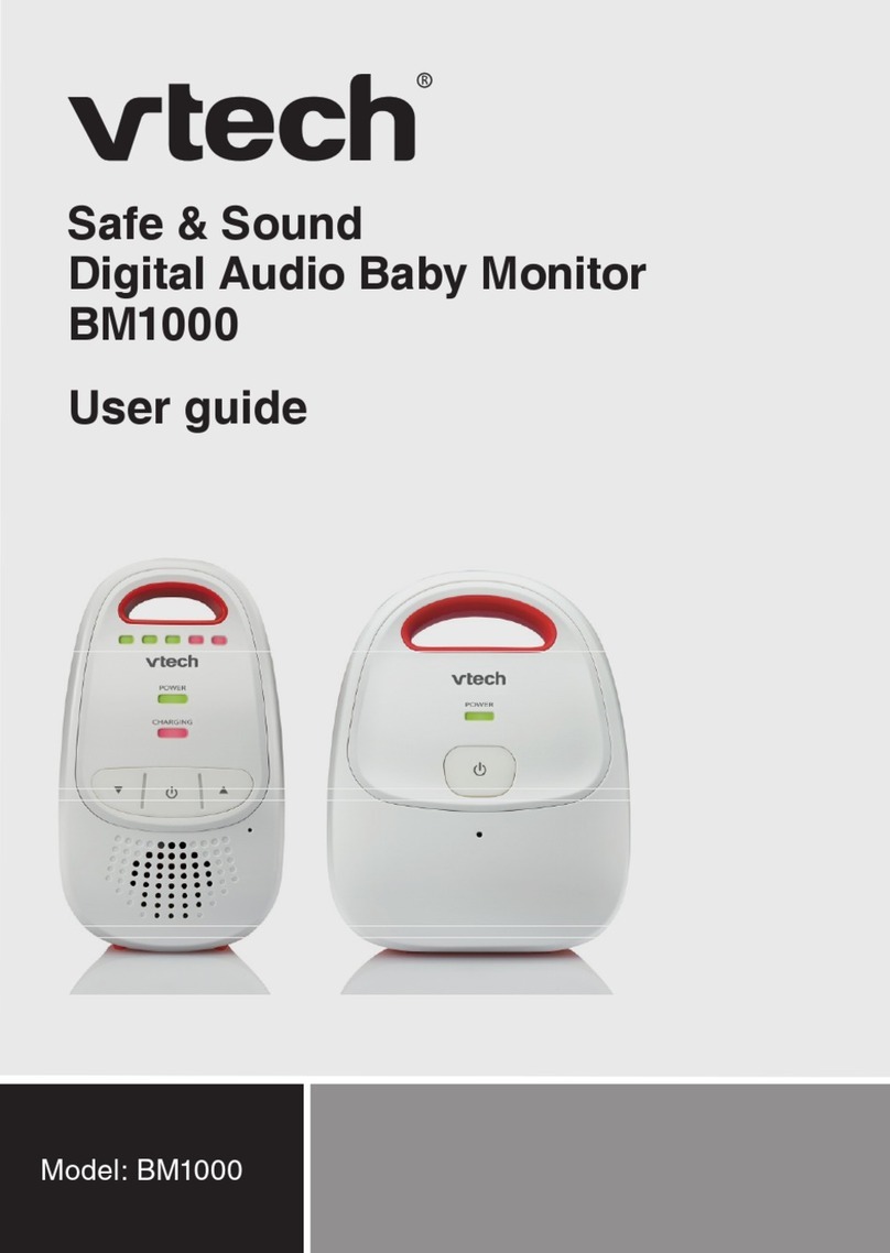 V-tech SAFE&SOUND BM1000 user guide