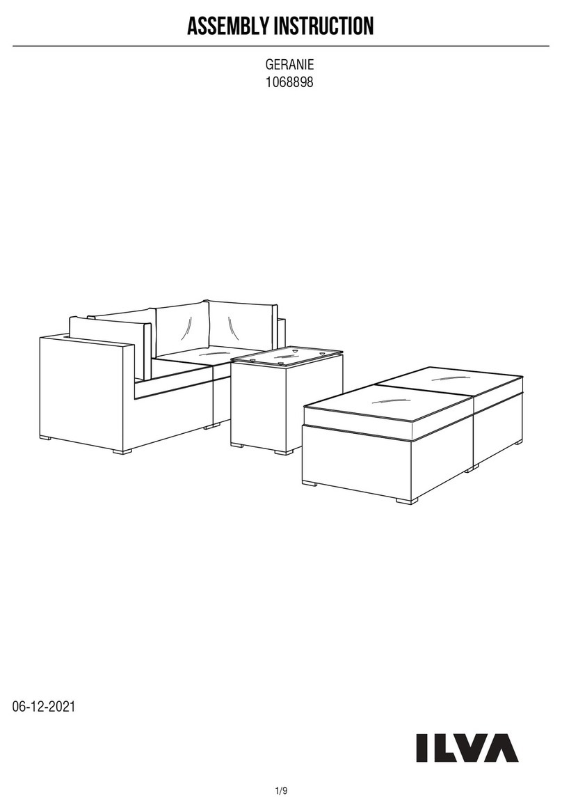Ilva GERANIE 1068898 Assembly instruction