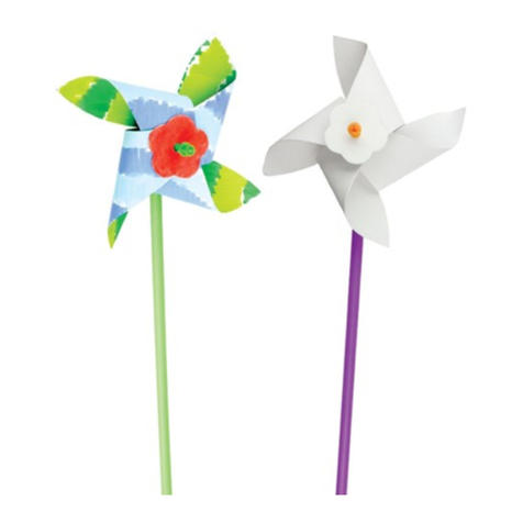 Crayola Paper Pinwheel User manual