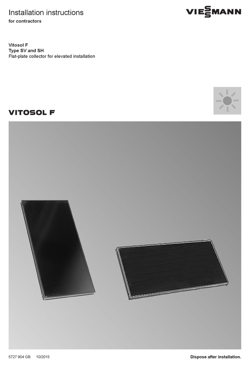 Viessmann VITOSOL F User manual