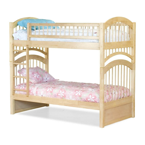Atlantic Furniture WINDSOR BUNK BED User manual Atlantic Furniture WINDSOR BUNK BED User manual