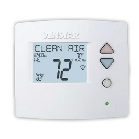Venstar T4950SCH-IAQ Owner's manual and installation instructions