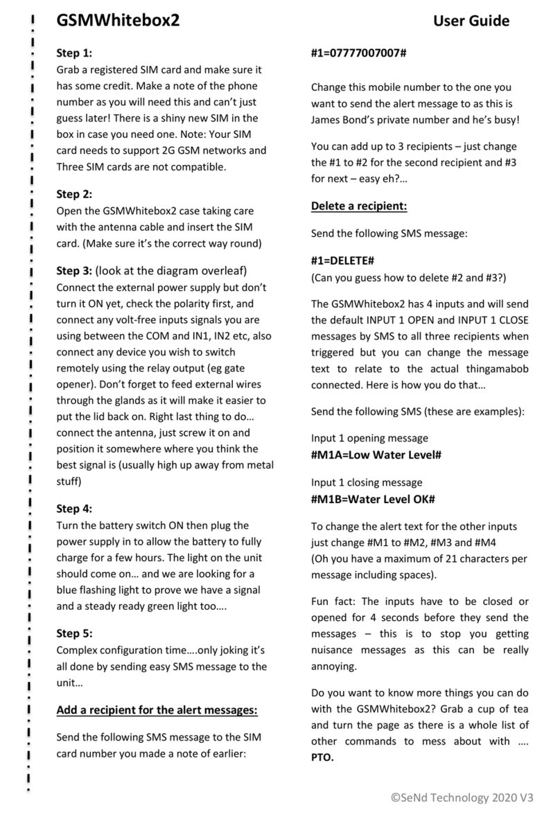 SeNd Technology GSMWhitebox2 user guide