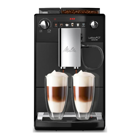 Melitta Latticia OT User manual