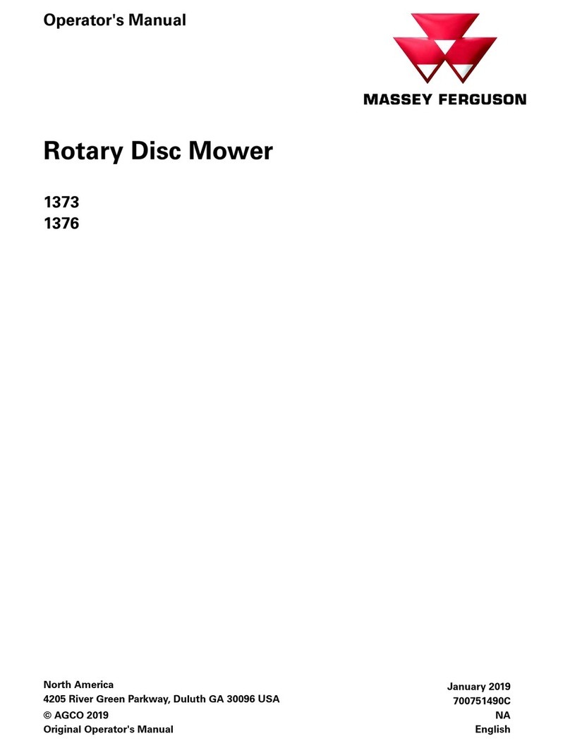 MASSEY FERGUSON 1373 Operator's manual MASSEY FERGUSON 1373 Operator's manual
