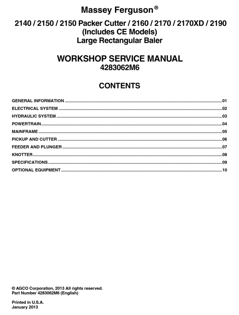 MASSEY FERGUSON 2140 - Workshop service manual