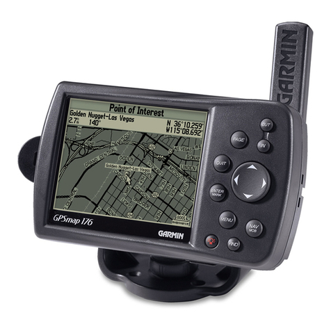 Garmin GPSMAP 176 Owner's manual and reference guide