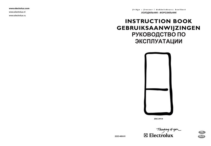 Electrolux ERG29710 User manual