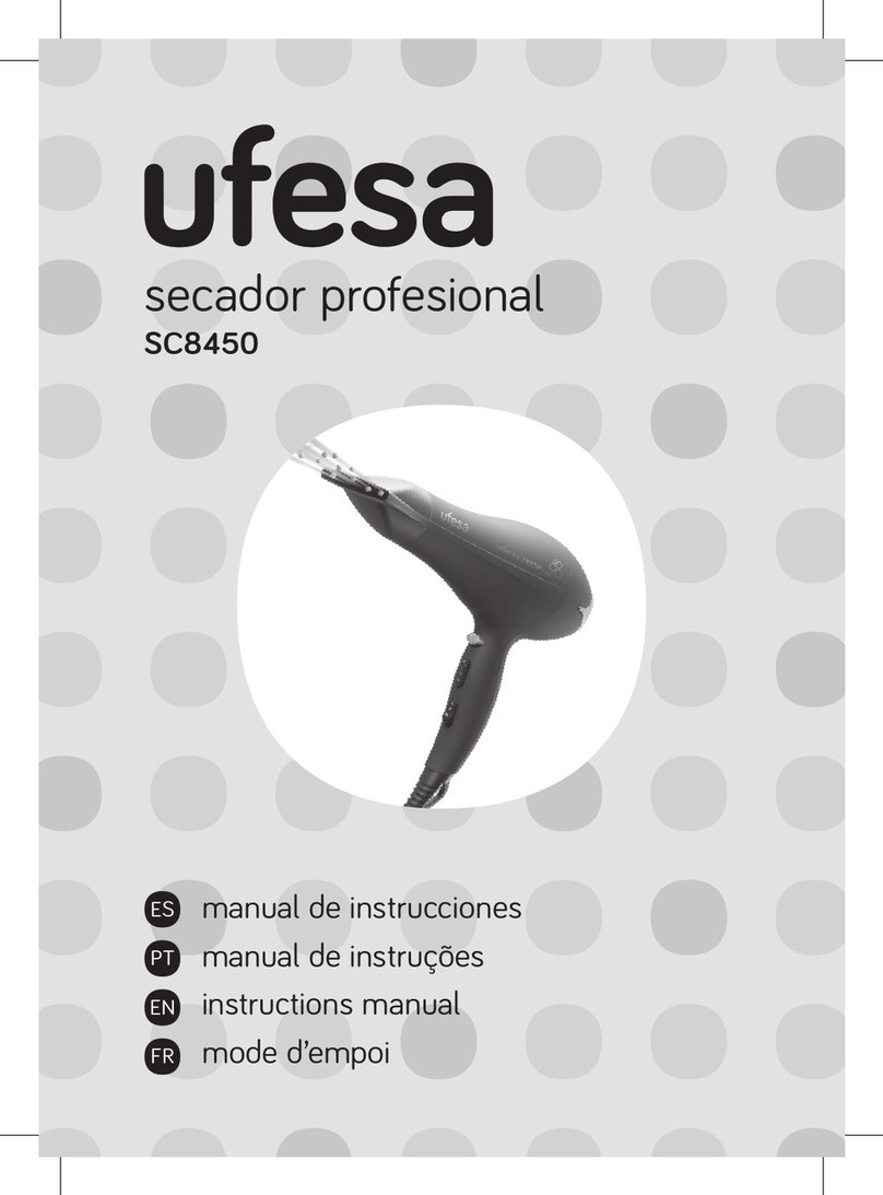 UFESA SC8450 instruction manual