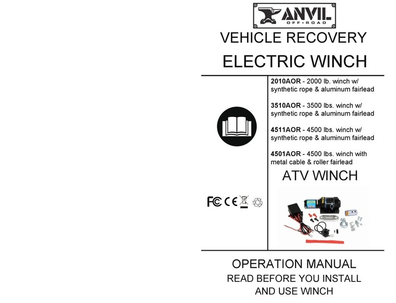Anvil 2010AOR Operation manual