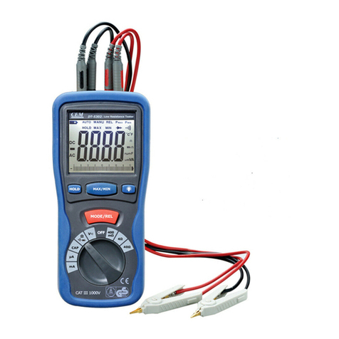 CEM DT-5302 instruction manual
