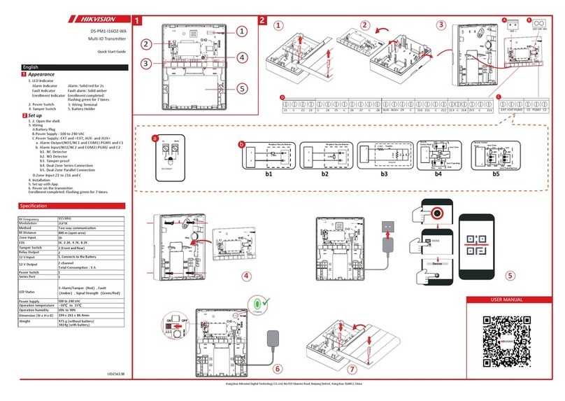 HIK VISION DS-PM1-I16O2-WA quick start guide