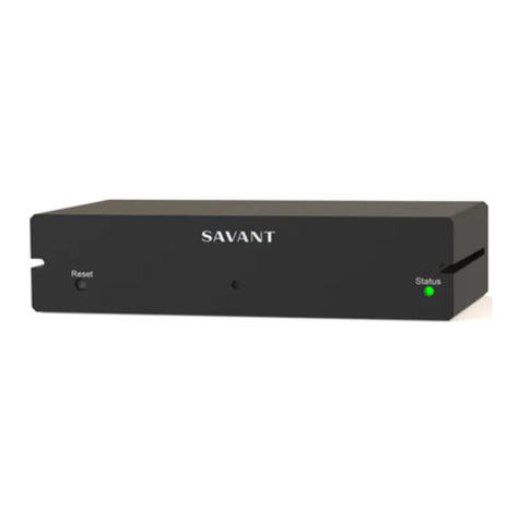 Savant SmartControl 12 Quick reference guide