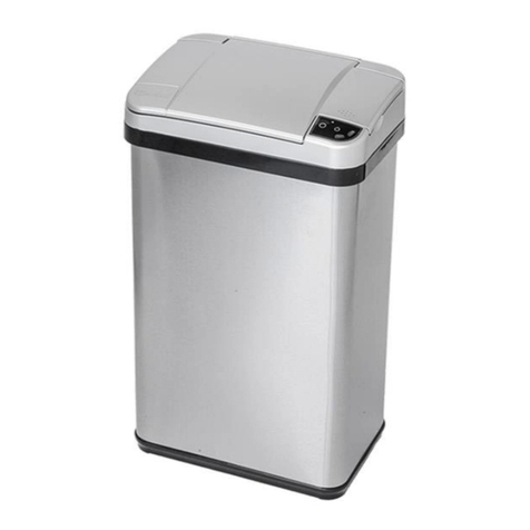 Itouchless TOUCHLESS TRASH CAN MT02SW user manual Itouchless TOUCHLESS TRASH CAN MT02SW user manual