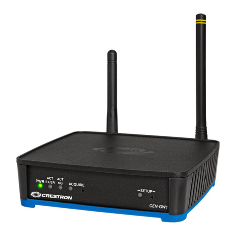 Crestron CEN-GW1 product manual