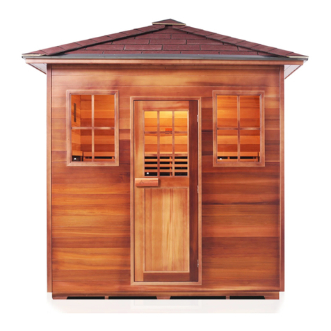 Enlighten Sauna SaunaTerra Series user manual Enlighten Sauna SaunaTerra Series user manual