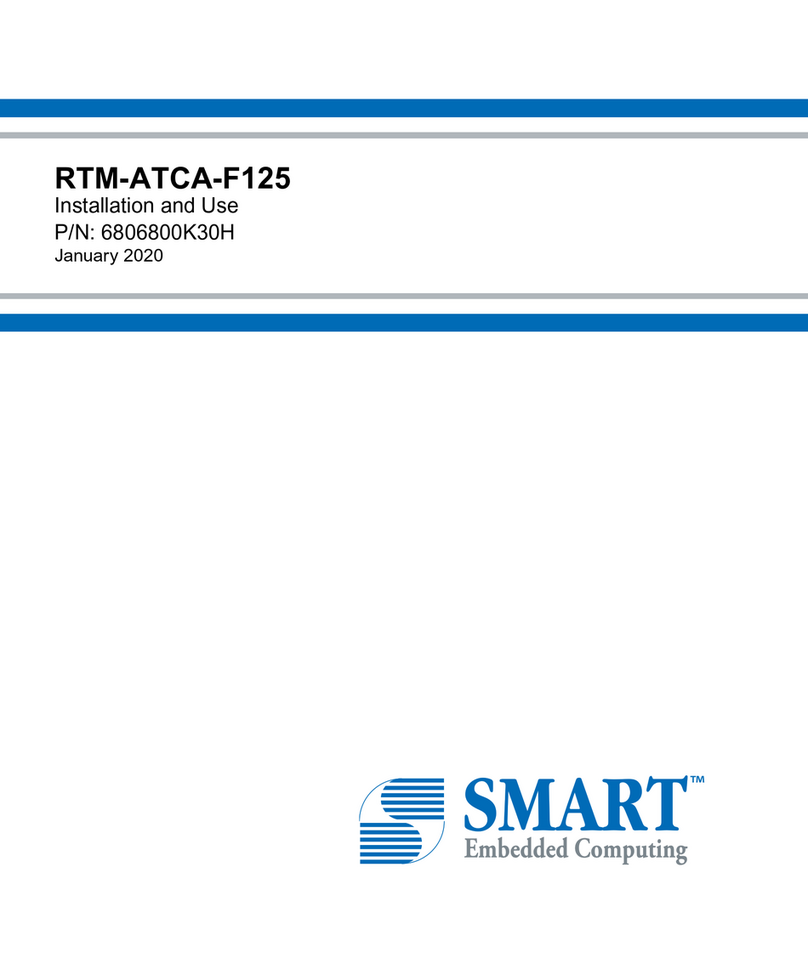 SMART RTM-ATCA-F125 Quick start guide