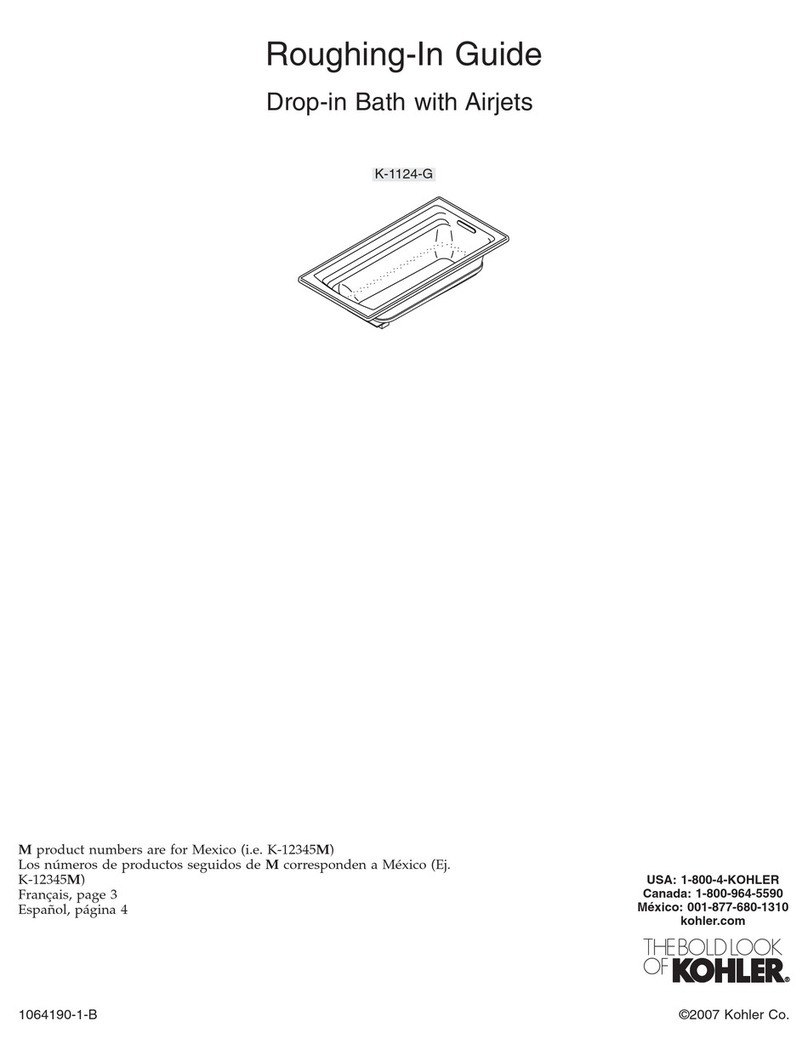 Kohler K-1124-G Quick start guide
