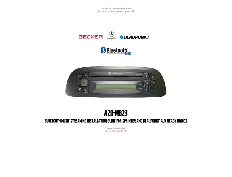 Discount Car Stereo A2D-MB23 installation guide