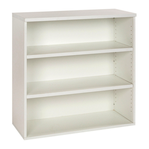 Velocity Velocity Bookcase 900 High VBC99 User manual Velocity Velocity Bookcase 900 High VBC99 User manual