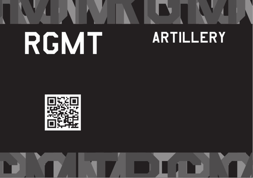 RGMT ARTILLERY instruction manual