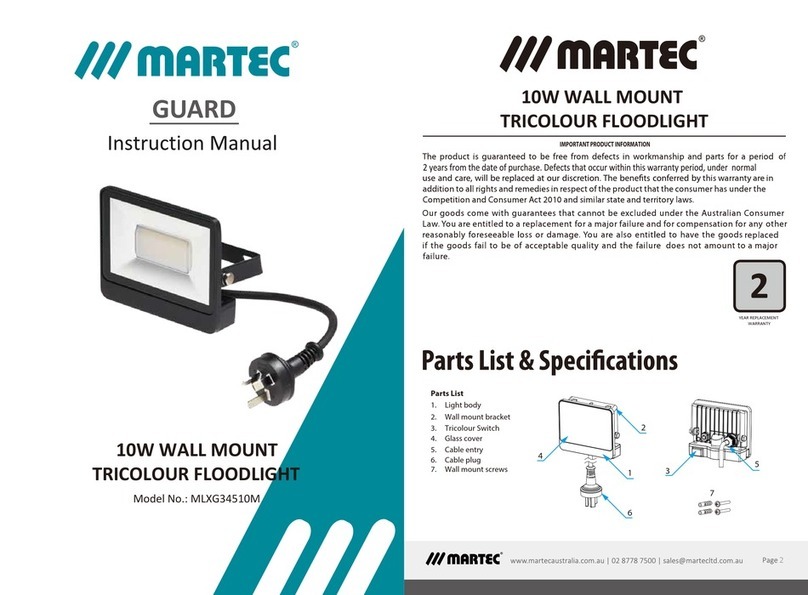 Martec GUARD instruction manual