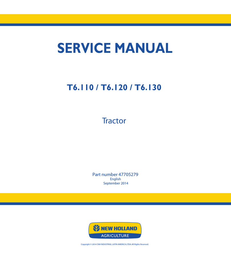 New Holland T6.110 User manual
