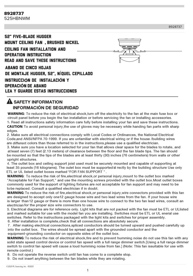 miseno 525HBNWM quick start guide