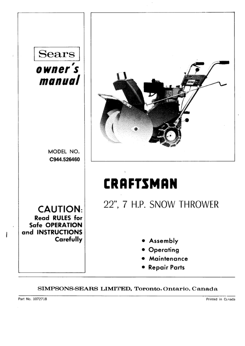 Craftsman C944.526460 Owner's manual installation and operation