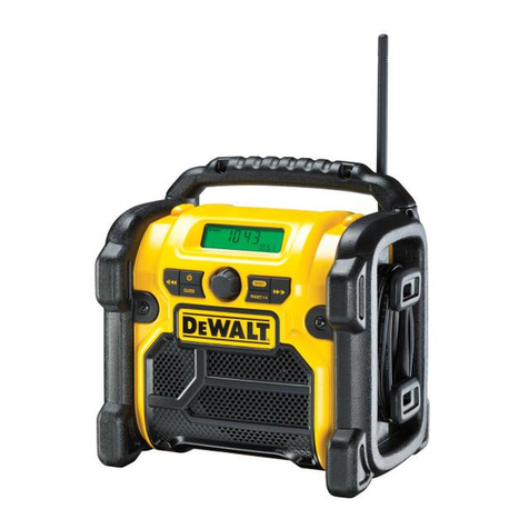 DeWalt DCR019 User manual DeWalt DCR019 User manual