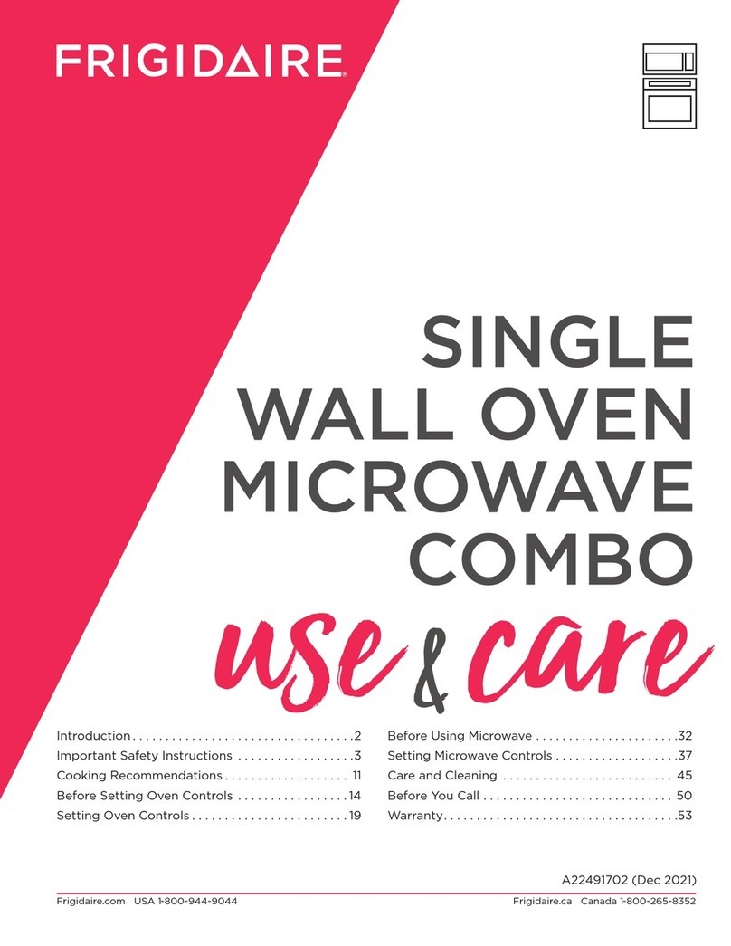 Frigidaire A22491702 Owner's manual