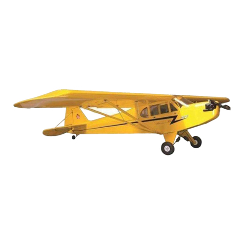 Vmar Piper J3 Cub 2000 Giant Scale ARF User manual