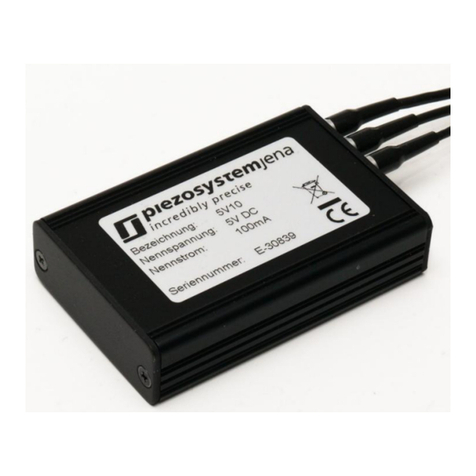 piezosystemjena 5V10 OEM quick start guide
