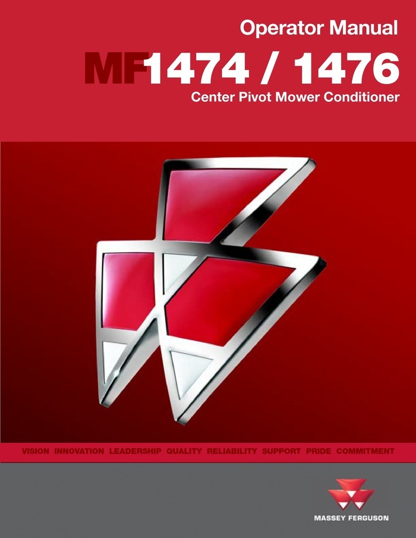 MASSEY FERGUSON MF1474 Operator's manual